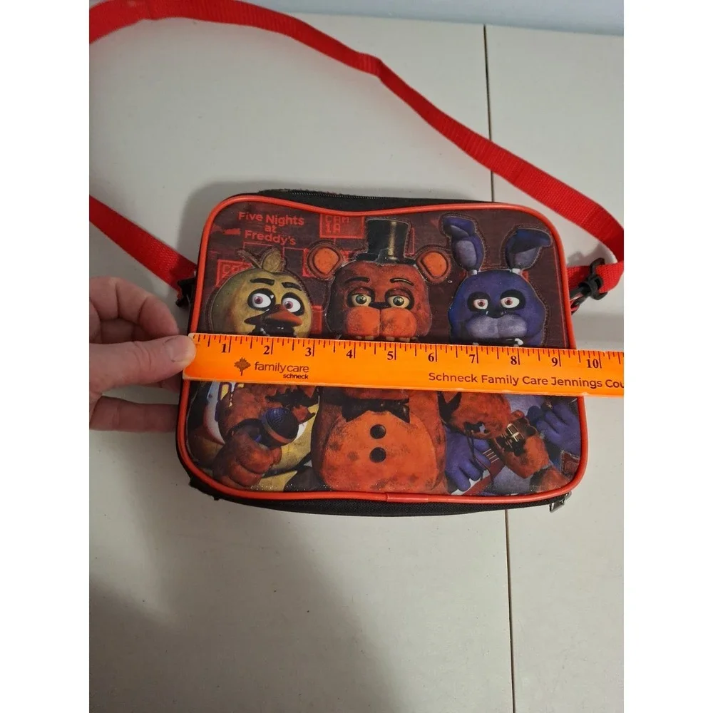 2017 Five Nights At Freddy's Insulated Lunch Bag Box Zipper Handle Bag